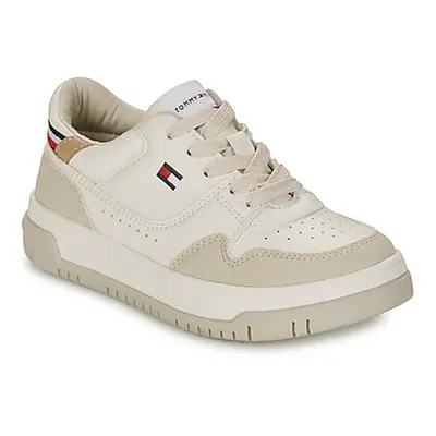 Tommy Hilfiger PAULENE boys's Children's Shoes (Trainers) in White