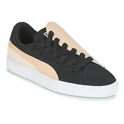 Puma WN BASKET CRUSH PARIS.SILV women's Shoes (Trainers) in Black