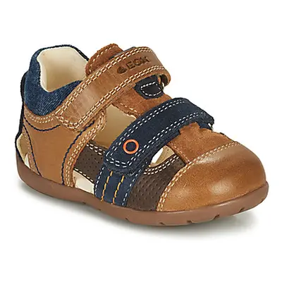 Geox KAYTAN boys's Children's Sandals in Brown