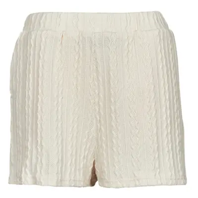 Betty London VOILI women's Shorts in Beige