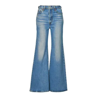 Levis RIBCAGE BELLS women's Flare / wide jeans in Blue