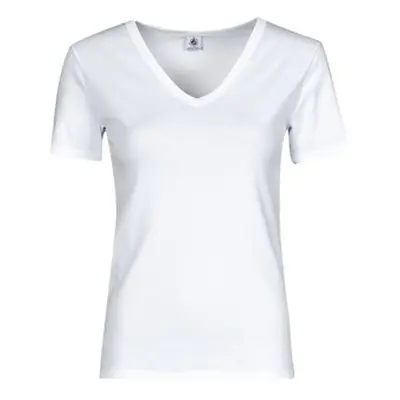 Petit Bateau BAHANI women's T shirt in White