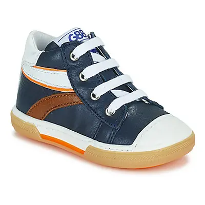 GBB OWEN boys's Children's Shoes (High-top Trainers) in Blue