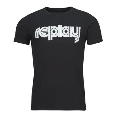 Replay M6754-000-2660 men's T shirt in Black