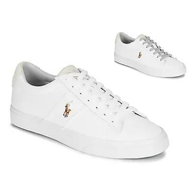 Polo Ralph Lauren SAYER men's Shoes (Trainers) in White