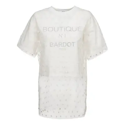 Brigitte Bardot ANASTASIE women's Sweatshirt in White