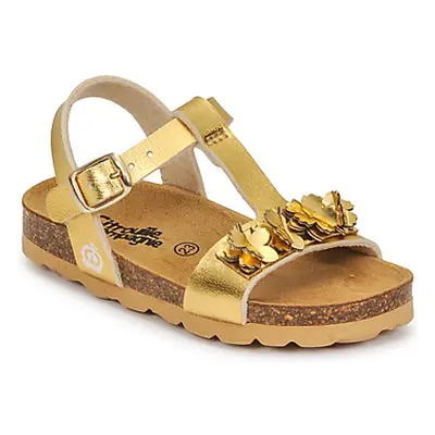 Citrouille et Compagnie KAPIBA girls's Children's Sandals in Gold