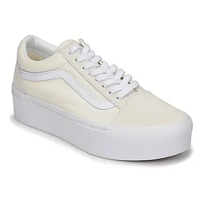 Vans Old Skool Stackform women's Shoes (Trainers) in Beige