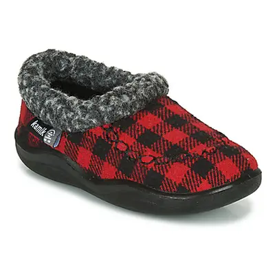 KAMIK COZYCABIN 2 girls's Children's Slippers in Red