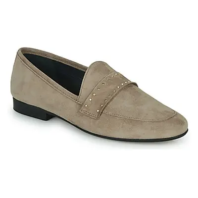 JB Martin 1FRANCHE ROCK women's Loafers / Casual Shoes in Grey