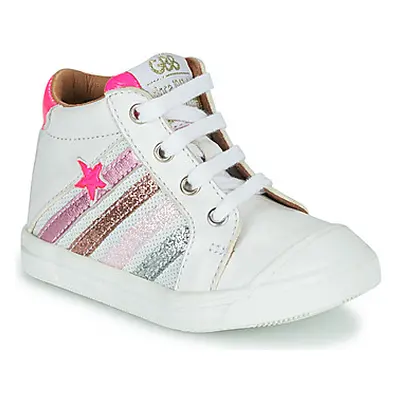 GBB ALICIA girls's Children's Shoes (High-top Trainers) in White