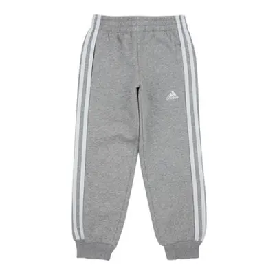 Adidas LK 3S PANT girls's Children's Sportswear in Grey