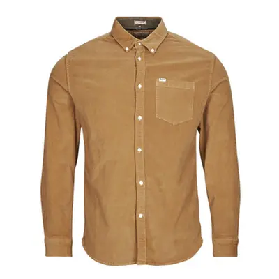 Pepe jeans COLEFORD men's Long sleeved Shirt in Beige