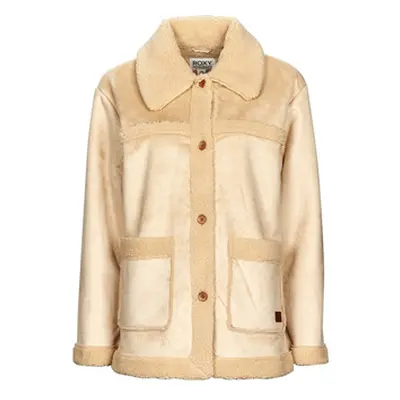 Roxy CHANGE OF HEART women's Coat in Beige