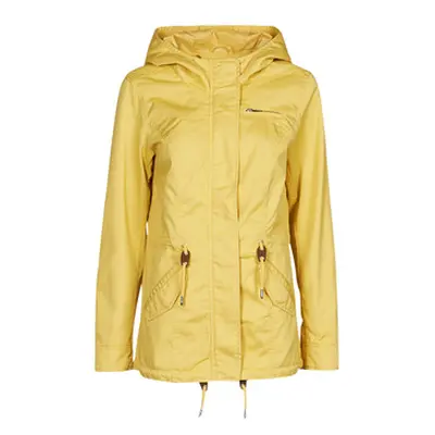 Only ONLLORCA women's Parka in Yellow