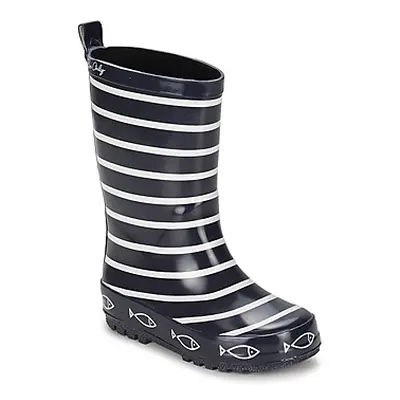 Be Only TIMOUSS boys's Children's Wellington Boots in Blue