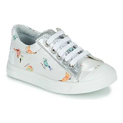 GBB MATIA girls's Children's Shoes (Trainers) in White