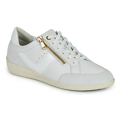 Geox D MYRIA women's Shoes (Trainers) in White