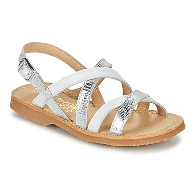 Citrouille et Compagnie GENTOU girls's Children's Sandals in White