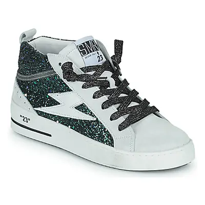 Semerdjian GIBBRA women's Shoes (High-top Trainers) in Green