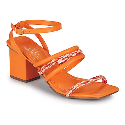 Moony Mood WYONA women's Sandals in Orange