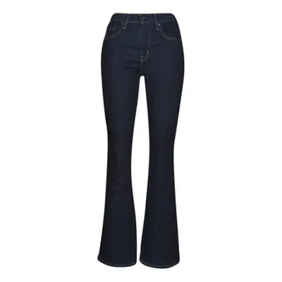 Levis 725 HIGH RISE BOOTCUT women's Bootcut Jeans in Marine