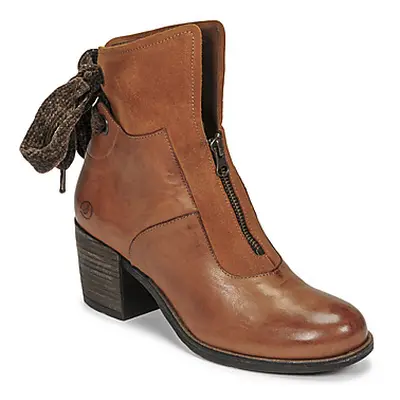 Casta PONTA women's Low Ankle Boots in Brown