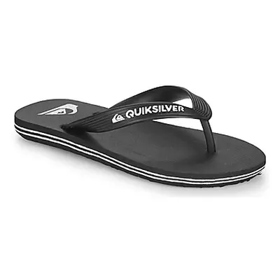 Quiksilver MOLOKAI YOUTH boys's Children's Flip flops / Sandals in Black