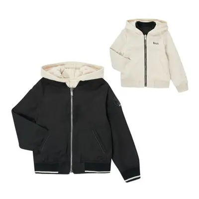 Ikks PACKAGII boys's Children's jacket in Black