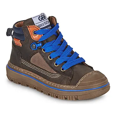 GBB TRISTAN boys's Children's Shoes (High-top Trainers) in Brown