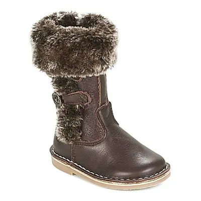 Citrouille et Compagnie JOSY girls's Children's High Boots in Brown