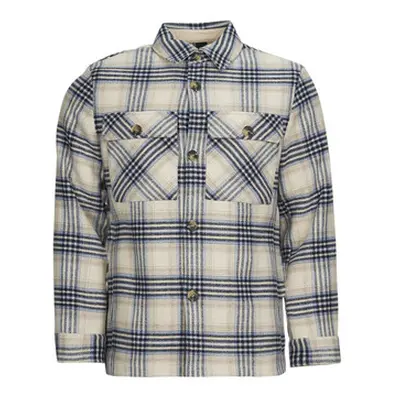 Esprit Check Overshirt men's Coat in Multicolour