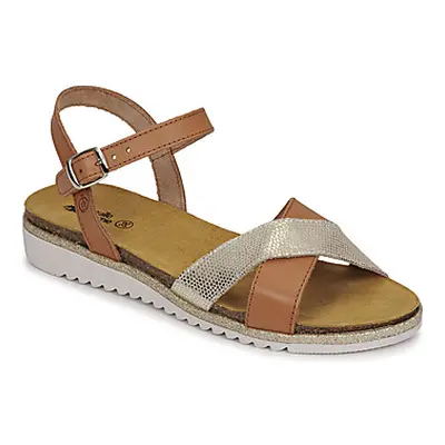 Citrouille et Compagnie GAUFRETTE girls's Children's Sandals in Brown