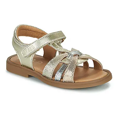 GBB DAVINE girls's Children's Sandals in Gold