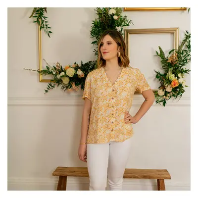 Céleste MESANGE women's Blouse in Yellow