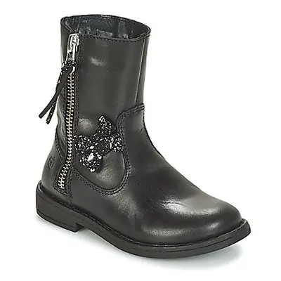 Citrouille et Compagnie JARINDA girls's Children's Mid Boots in Black