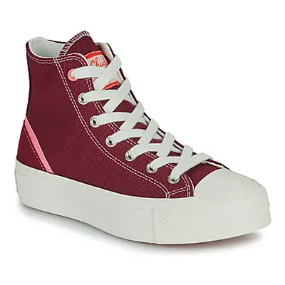 Converse CHUCK TAYLOR ALL STAR LIFT women's Shoes (High-top Trainers) in Bordeaux