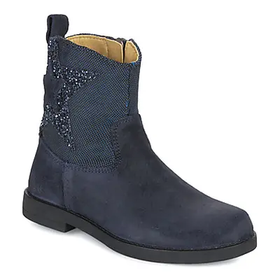 Citrouille et Compagnie MARKO girls's Children's Mid Boots in Marine