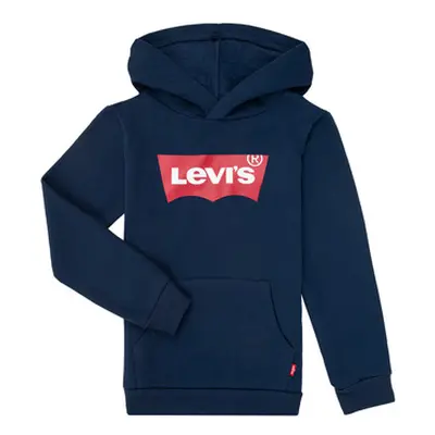 Levis BATWING SCREENPRINT HOODIE boys's Children's sweatshirt in Blue