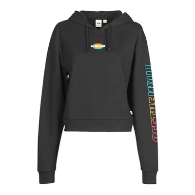 Vans WM OVAL TEEN HOODIE women's Sweatshirt in Black