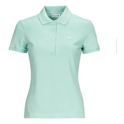 Lacoste PF5462-LGF women's Polo shirt in Green