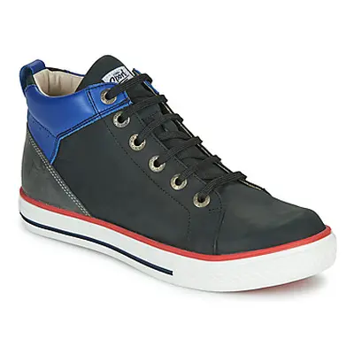 GBB MERINO boys's Children's Shoes (High-top Trainers) in Black