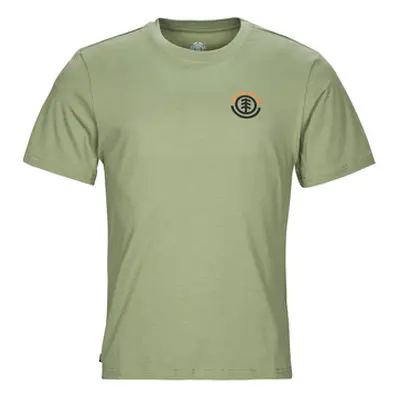 Element HILLS SS men's T shirt in Green