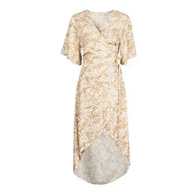 Rip Curl LUNAR TIDES WRAP DRESS women's Long Dress in Beige