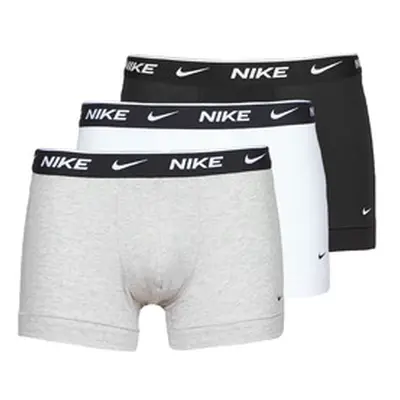 Nike EVERYDAY COTTON STRETCH X3 men's Boxer shorts in Black