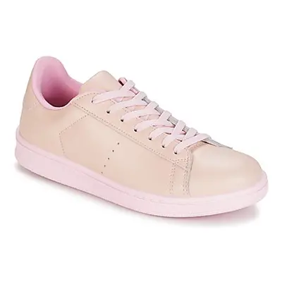 Yurban EZIME women's Shoes (Trainers) in Pink