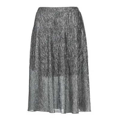 Betty London FOYEUSE women's Skirt in Silver