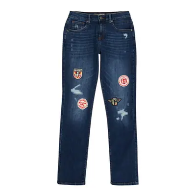 Guess CLASMI boys's Children's Skinny Jeans in Blue