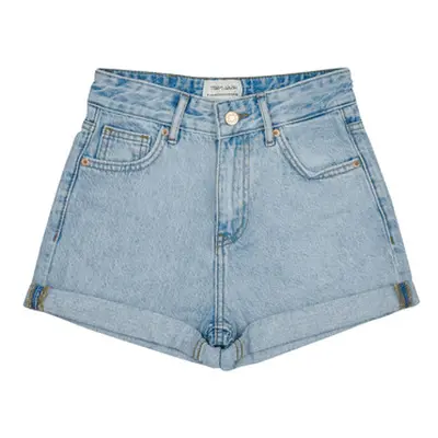 Teddy Smith S-MOM JR ROLLER boys's Children's shorts in Blue