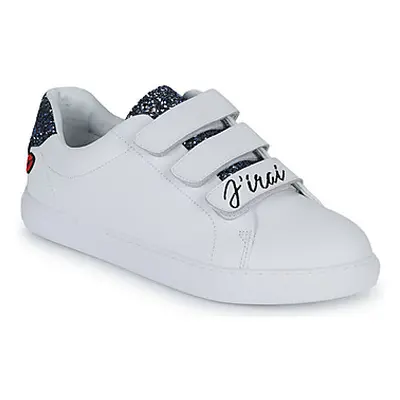 Bons baisers de Paname EDITH J IRAI OU TU IRAS women's Shoes (Trainers) in White